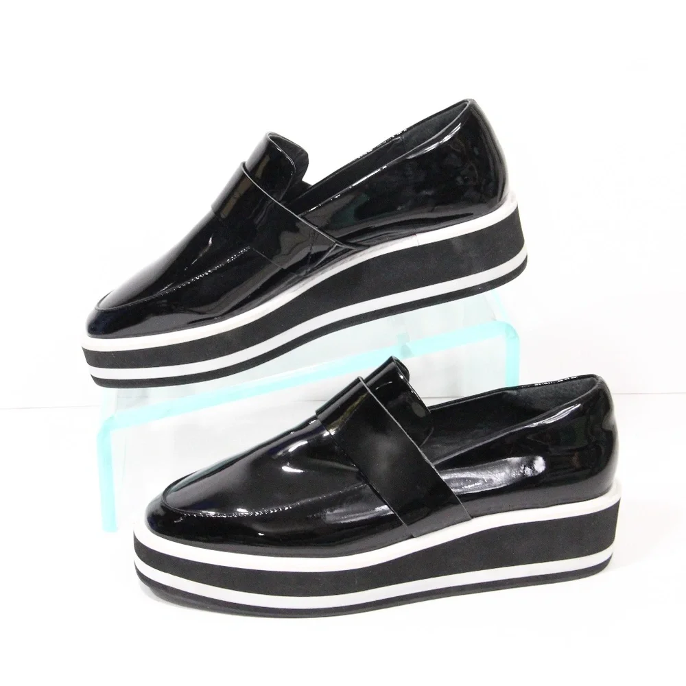 Sol Sana Venus Flatform Loafer Women Platform Shoes Black Eu 39